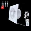 QiufengCheng 220V 4 pollici 6 pollici 8 pollici Appeso a parete Ventilatore bianco Piccolo ventilatore Estrattore Ventole di scarico WC Bagno Cucina Ventilatore