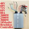 NONE Controller brushless 48V 60V 72V 84V 3000W MAX 80A per bici elettrica BLDC (9+9) Controller MOSFET a doppia fila 18 tubi 2000W 3000W
