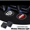 Jeep 2 pezzi porta auto luci di benvenuto lampade per proiettori accessori per Jeep Renegade Compass Grand Cherokee Wrangler Patriot Rubicon