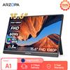ARZOPA Monitor portatile da 15,6 pollici FHD 1080P IPS USB-C Mini-HDMI Secondo schermo esterno per PC/MAC/Telefono/Xbox/PS A1