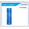 Dadolii Batteria agli ioni di litio 14500 3,7 V 3500 mAh - ricaricabile per spazzolino da denti, rasoio, strumenti da barbiere