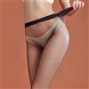 NONE Collant velati ultra sottili estivi Donna Collant sexy a vita alta trasparente senza cuciture Calza in nylon 0D 1/2 paia