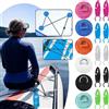 NONE Clip a D per Paddle Board, Accessori per Kayak, Coppia di Anelli di Fissaggio SUP, Ancoraggio per Gommone, Tavola da Surf, Accessori per Sport Acquatici all'Aperto