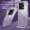 Besdynasty Per POCO X7 F7 Pro Custodia in silicone con placcatura glitterata di lusso per Xiaomi POCO X7 X6 M6 F6 F5 Pro Cover posteriore morbida Coque