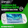 Retroid Pocket Magazzino UE AMPOWN Retroid Pocket 5 RP5 Android 13 Lettore di giochi portatile AMOLED 1080P Dispositivo portatile per videogiochi retrò 5.5''