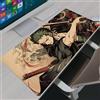 Bandai Tappetini per mouse Accessori da gioco Anime Tappetino per mouse grande One Piece Zoro Tappeto Gamer PC Tastiera per computer Tappetino da scrivania Mausepad