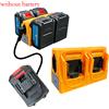 DAZZLEEX Adattatore convertitore batteria da 2/4/6 slot per strumento elettrico adattatore batteria agli ioni di litio BL1830 BL1840 BL1850 BL1860