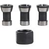 VIBRATITE 3 pz/4 pz M17 6/6.35/8mm Pinza Mandrino Adattatore Con M17 * 1mm Dado Per La Macchina Per Incidere di Legno Router Pinza Mandrino adattatore strumenti