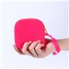 NONE Custodia in silicone Borsa per cosmetici con cerniera Materiale in silicone morbido Regalo fai da te multicolore