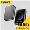ESSAGER Caricatore per orologio wireless magnetico Essager per Apple Watch Serie S2-S11 Serie SE Ultra Serie 5W Caricatore portatile di tipo C/illuminazione
