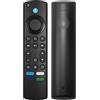 Fomscvka Telecomando vocale intelligente sostitutivo per Smart Fire TV Stick 1a 2a 3a generazione Fire TV Cube Fire TV Stick Lite 4K Elettrodomestico