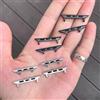 PEO 2/4/6 pezzi Connettore per cinturino Apple Watch Serie 11 10 9 8 7 6 5 4 3 SE 44/40/42/41mm 46mm 45mm Adattatore in metallo iwatch Ultra2-3 49mm
