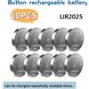 koonenda LIR2025 LIR2016 LIR2430 LIR2450Batteria ricaricabile CR2032 CR2025 La ricarica al litio può sostituire CR2032 per orologi