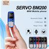 SERVO BM200 Pulsante Mini Telefono Cellulare 2G GSM 2 SIM Standby Bluetooth Composizione Voce Magica Più Piccolo Backup Cellulari Lista Nera
