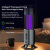 Lampada Antizanzare USB Ricaricabile HOMEFISH, Trappola Elettrica per Insetti e Mosche, Lanterna da Campeggio, Racchetta Anti-Zanzare per Esterni