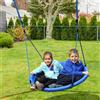 HOMCOM Altalena da Giardino per Bambini tra 3 e 8 anni, Altalena per Bambini da Interno ed Esterno 100x180 cm, Carico Massimo 100kg