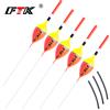 FTK 5 pz/lotto Galleggiante Da Pesca Set Boa Verticale 1g-4g Galleggiabilità Barguzinsky Abete Materiale Carpa Trota Bobber Affrontare Richiamo di Pesca