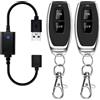 CENTURY AOKE Interruttore di Controllo Remoto Wireless RF USB DC 5V per Strisce LED, Lampade da Lettura, Ventilatori