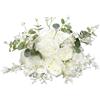 NONE Composizione Floreale Geometrica per Palcoscenico Matrimoniale 2026, Decorazione per Vetrine e Sale Espositive, Fiori Artificiali