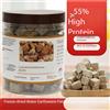 NONE Cubetti di larve di sangue liofilizzate ad alto contenuto proteico 165ML/550ML, Tubifex, Vermi, Mangime per Pesci, Mangime per Axolotl, Mangime per Tartarughe