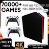 NONE Console di Gioco Retrò X4 con Sistema Duale 1T e CPU I3-3110M per PS2/PSP/WII/N64/DC/SS, Regalo per Bambini e Uomini