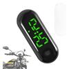 NONE Display digitale LED portatile impermeabile e luminoso per moto e scooter elettrici - Orologio da bordo per veicoli elettrici