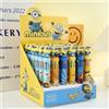 Potdemiel Penna a Sfera a 10 Colori Anime Minion, Penna Portatile Cosplay Despicable Me, 6 Stili, Regalo Giocattolo di Cancelleria per Bambini e Studenti
