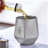 Tiartisan Tazza da Birra in Titanio Puro a Doppio Strato 240ml, Tazza da Caffè Esagonale, Tazza da Tè Ultraleggera Portatile per Esterni e Campeggio
