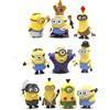 Potdemiel Nuovo Set di 10 Pezzi Figurine Minions Kawaii, Giocattoli con Occhi 3D, Action Figure dei Minions, Giocattoli Classici, Regali di Natale per Bambini