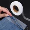NONE Nastro Adesivo Termoadesivo per Orli di Pantaloni, Fai da Te, per Ridurre la Lunghezza di Jeans e Vestiti, Nastro Biadesivo Termofusibile, Strumento per Cucito