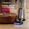 Tineco Floor One S9 Artist Steam Pro Aspirapolvere a vapore per superfici bagnate e asciutte 160 ° Pulitore a vapore F Hyper Steam Reverse Scrub, 90 minuti di autonomia, asciugatura rapida e