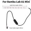 JINGLIN Striscia LED Aggiornata per Bambu Lab A1 A1mini, Luce di Riempimento Ra95 24V, Luce Bianca Super Luminosa, Accessori per Stampanti 3D