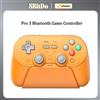 8Bitdo Controller di gioco Bluetooth 8BitDo Pro 3 con joystick TMR, gamepad wireless per NS Nintendo Switch 2, PC Windows, ANDROID, iOS