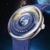TIMEARTX 2026 Nuovo Orologio Sportivo da Uomo con Design Unico del Puntatore Terrestre, Cinturino in Silicone, Impermeabile, Alta Qualità