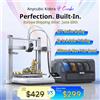 ANYCUBIC Stampante 3D ANYCUBIC Kobra 4 Combo con stampa veloce a 600 mm/s, fino a 8 colori, asciugatura filamento ACE 2 Pro, controllo tramite app, tecnologia FDM.