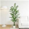 NONE Palma Areca Artificiale da 1,2-1,8 m, Grande Pianta Tropicale Finta per Decorazioni Interne, Palma Finta in Vaso per Soggiorno, Ufficio, Hotel