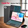 HUAIBX Custodia Protettiva con Supporto per Tablet Honor Pad 10 12.1 pollici, Smart Folio 2025, con Tastiera Rimovibile per Pad 10 12.1 pollici