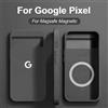 NONE Custodia posteriore di lusso in silicone liquido delicato sulla pelle per Google Pixel 10 9 Pro XL 8 7 6 A/Pro, compatibile con MagSafe, antiurto, morbida