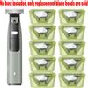 NONE Nuove Lame di Ricambio per Rasoio Compatibili con One Blade QP2520 QP2630 QP2515 QP6510 QP6520 QP6531 QP2724 Regolabarba Elettrico