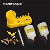 riderace Kit di spurgo freni per bicicletta, strumenti per cambio fluido freni MTB, kit idraulici con imbuto adattatore Ezmtb per SHIMANO SRAM MAGURA