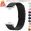 NONE Cinturino Magnetico in Silicone per Xiaomi MiBand 8 Pro 9 Pro 10 Pro, Braccialetto Sportivo per Redmi Watch 6 5 4, Cinturino per Smartwatch