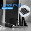 NONE Supporto Verticale a Doppio Slot Salvaspazio per Laptop, Stand Regolabile da Scrivania per MacBook e iPad