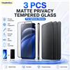 SnakeGlass Pellicola Protettiva Opaca Anti-Spia e Anti-Impronta 9H per iPhone 17 Pro Max, 17E, 16, 15, 14 Plus, 13, 12, 11 Pro Max, XS