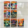 keeppley Set di Carte da Collezione Premium Pokemon 7 Pezzi, Mewtwo, Gengar e Charmander in Perfette Condizioni, Carte Fai-da-Te