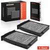 Frankberg Filtro Abitacolo Frankberg 2x a Carbone Attivo per Renault Megane II BM0/1 EM0/1 KM LM dal 2002 K1130A 387 971 LAK175 7701064235