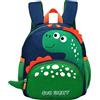 Dokeno Zaino per bambini, Impermeabile Zainetto Bambino Asilo, Dinosauro Zaino Bambini Zainetto da viaggio Mini Zainetti per Bambini Piccola Nido PreSchool per Ragazzi Ragazze 3-7 Anni