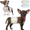Dono Pannolini per Cani Maschi,24 pz.,Fascia per Cani Maschi,Pannolino Cane Maschio,Indicatore di bagnatura,super assorbente, incontinenza, eccitazione urinaria,i cani in calore, XS,S,M,L