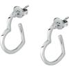 Bluespirit Orecchini Donna, Collezione True Love, in Argento 925 - P.25J801000100