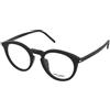 Saint Laurent SL 347/F 001 | Occhiali da Vista Graduati | Prova Online | Unisex | Plastica | Panthos | Nero | Adrialenti