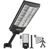 VEVOR Lampione Solare da Esterno 8000 W 450000 LM, Faretto per Parcheggio Commerciale 1 pezzo Lampada di Sicurezza a LED con Sensore di Movimento, Illuminazione Esterna per Vialetto d'Accesso